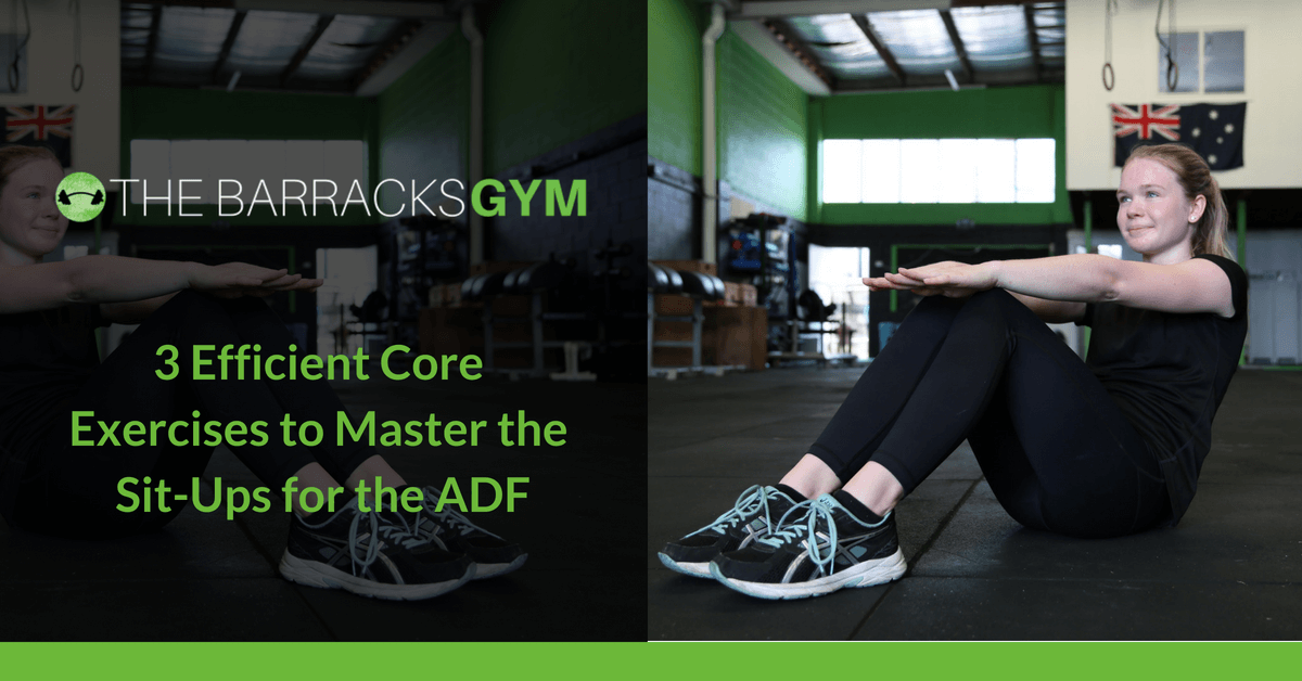 3 Efficient Core Exercise to Master Site Ups for the ADF