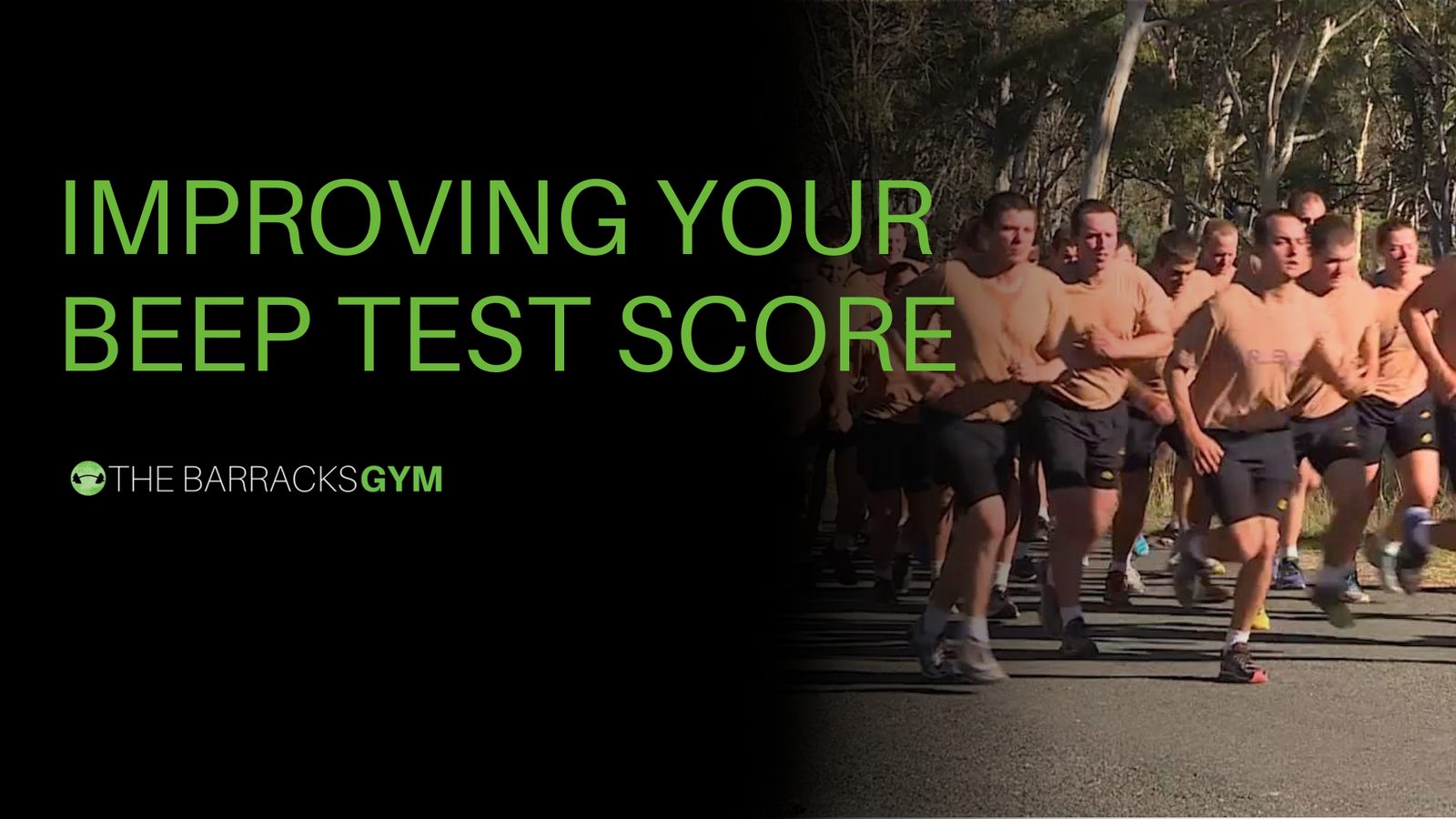 Improving Your Beep Test Score — The Barracks Gym