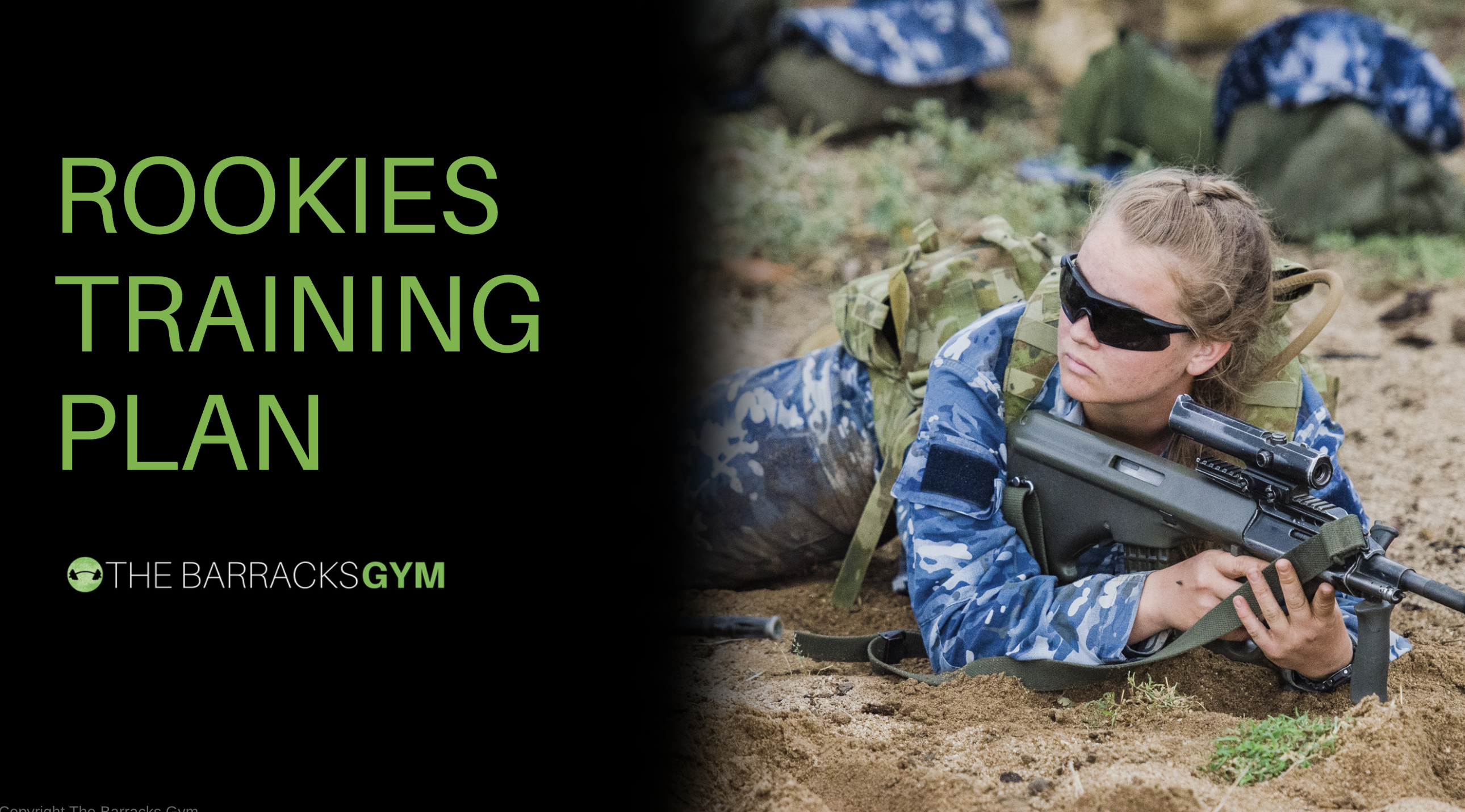 Rookies Training Plan — The Barracks Gym