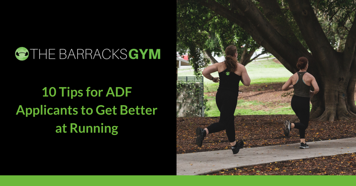 10 Tips for ADF Applicants to Get Better at Running